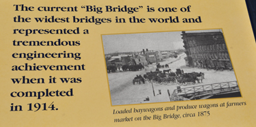 sign about The Big Bridge
